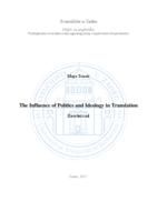 The Influence of Politics and Ideology in Translation