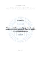 Utjecaj različitih mjera suzbijanja štitastih ušiju (nadfam: Coccoidea) na vinovoj lozi (Vitis vinifera L.) na lokalitetu Baštica