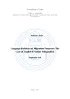 Language Policies and Migration Processes: The Case of English-Croatian Billingualism