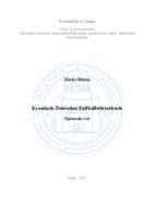 Kroatisch-Deutschec Fussballworterbuch