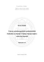 Utjecaj sociodemografskih i psihobioloških čimbenika na dojenje i trajanje dojenja majki u Zadarskoj županiji