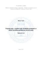 Ocjenjivanje i vrjednovanje učeničkih postignuća u nižim razredima primarnog obrazovanja