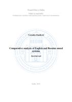 Comparative analysis of English and Russian sound systems