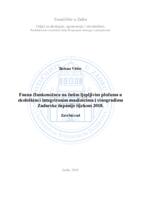 Fauna člankonožaca na žutim ljepljivim pločama u ekološkim i integriranim maslinicima i vinogradima Zadarske županije tijekom 2018.