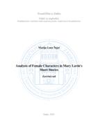 Analysis of Female Characters in Mary Lavin's Short Stories