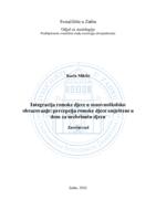 Integracija romske djece u osnovnoškolsko obrazovanje: percepcija romske djece smještene u dom za nezbrinutu djecu