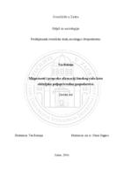 Mogućnosti i prepreke afirmaciji ženskog rada kroz obiteljsko poljoprivredna gospodarstva