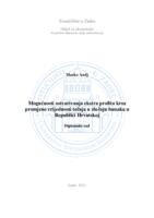 Mogućnosti ostvarivanja ekstra profita kroz promjene vrijednosti tečaja u slučaju banaka u Republici Hrvatskoj