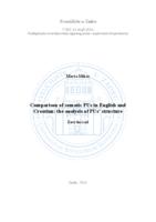 Comparison of somatic PUs in English and Croatian