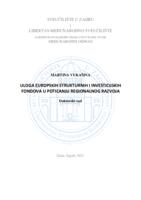 Uloga Europskih strukturnih i investicijskih fondova u poticanju regionalnog razvoja