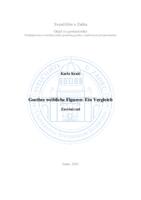 Goethes weibliche Figuren: Ein Vergleich