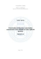 Emocionalna inteligencija i emocionalna uznemirenost osoba oboljelih od rada i njihovih partnera