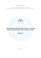 Utjecaj mrijesta brancina (Dicentrarchus labrax) u kaveznom uzgoju na promjenu biomase i konverziju hrane u prirast