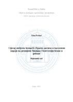 Utjecaj mrijesta komarče (Sparus aurata) u kaveznom uzgoju na promjenu biomase i konverziju hrane u prirast