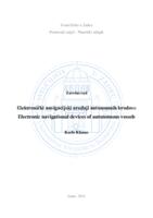 Elektronički navigacijski uređaji autonomnih brodova