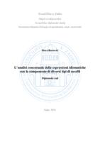 L’analisi concettuale delle espressioni idiomatiche con la componente di diversi tipi di uccelli