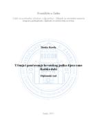 prikaz prve stranice dokumenta Učenje i poučavanje hrvatskog jezika djece rane školske dobi