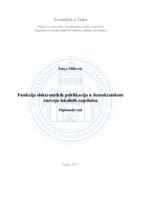 prikaz prve stranice dokumenta Funkcija elektroničkih publikacija u demokratskom razvoju lokalnih zajednica