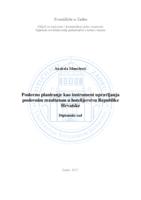 prikaz prve stranice dokumenta Poslovno planiranje kao instrument upravljanja poslovnim rezultatom u hotelijerstvu Republike Hrvatske
