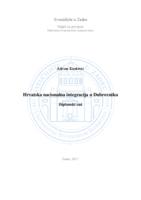 prikaz prve stranice dokumenta Hrvatska nacionalna integracija u Dubrovniku