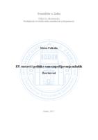 prikaz prve stranice dokumenta EU sustavi i politike samozapošljavanja mladih