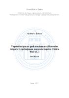 prikaz prve stranice dokumenta Vegetativni porast graha mahunara (Phaseolus vulgaris L.) primjenom macerata koprive (Urtica dioica L.)