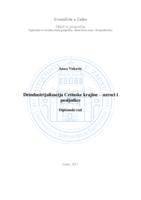 prikaz prve stranice dokumenta Deindustrijalizacija Cetinske krajine - uzroci i posljedice