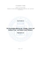prikaz prve stranice dokumenta Die Interkulturalität in der Trilogie „Sonne auf halbem Weg“ von Emine Sevgi Özdamar 