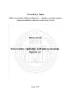 prikaz prve stranice dokumenta Emocionalna regulacija i problemi u ponašanju