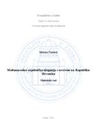 prikaz prve stranice dokumenta Međunarodna zajedniĉka ulaganja s osvrtom na Republiku Hrvatsku