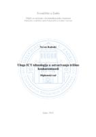 prikaz prve stranice dokumenta Uloga ICT tehnologije u ostvarivanju tržišne konkurentnosti 
