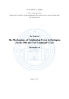 prikaz prve stranice dokumenta The Mechanisms of Totalitarian Power in Dystopian Novels 1984 and The Handmaid's Tale