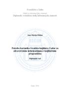 prikaz prve stranice dokumenta Potrebe korisnika Gradske knjižnice Zadar za zdravstvenim informacijama i knjižničnim programima