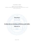 prikaz prve stranice dokumenta Srednjovjekovna stambena arhitektura u Splitu