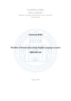 prikaz prve stranice dokumenta The Role of Demotivation among English Language Learners