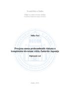 prikaz prve stranice dokumenta Procjena unosa prehrambenih vlakana u kompletnim obrocima vrtića Zadarske županije