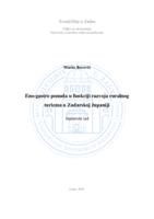 prikaz prve stranice dokumenta Eno-gastro ponuda u funkciji razvoja ruralnog turizma u Zadarskoj županiji