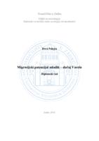 prikaz prve stranice dokumenta Migracijski potencijal mladih - slučaj Vareša