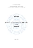 prikaz prve stranice dokumenta Problemas de traducción literaria: Willy Uribe “Nanga”