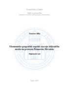 prikaz prve stranice dokumenta Ekonomsko-geografski aspekti razvoja željezničke mreže na prostoru Primorske Hrvatske
