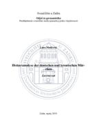 prikaz prve stranice dokumenta Diskursanalyse der deutschen und kroatischen Märchen
