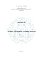 prikaz prve stranice dokumenta Language Policies and Attitudes towards Loanwords – The Case of Anglicisms among Croatian and Italian Youth