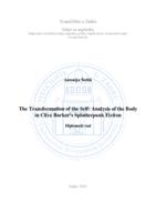 prikaz prve stranice dokumenta The Transformation of the Self: Analysis of the Body in Clive Barker’s Splatterpunk Fiction