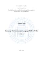 prikaz prve stranice dokumenta Language Maintenance and Language Shift in Wales
