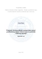 prikaz prve stranice dokumenta Programi vjerskog odgoja u ustanovama ranog i predškolskog odgoja i obrazovanja na području Zadarske županije