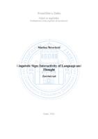prikaz prve stranice dokumenta Linguistic Sign