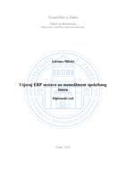 prikaz prve stranice dokumenta Utjecaj ERP sustava na menadžment opskrbnog lanca
