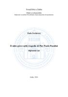 prikaz prve stranice dokumenta Il mito greco nelle tragedie di Pier Paolo Pasolini