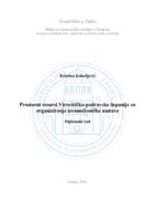 prikaz prve stranice dokumenta Prostorni resursi Virovitičko-podravske županije za organiziranje izvanučioničke nastave