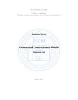 prikaz prve stranice dokumenta Grammatical Constructions in Othello